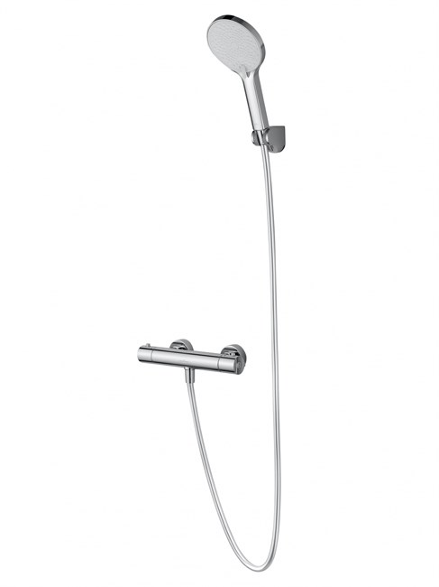WONZON & WOGHAND Смеситель для душа с термостатом INN 3, Хром (WW-B2065-A-CR) WW-B2065-A-CR