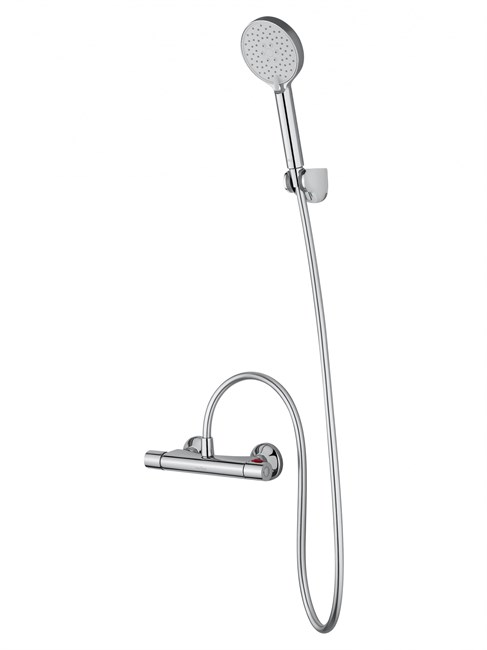 WONZON & WOGHAND Смеситель для душа с термостатом INN 5, Хром (WW-B1005-A-CR) WW-B1005-A-CR