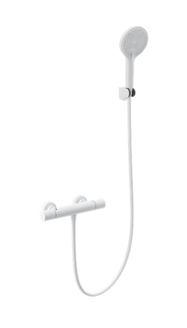 WONZON & WOGHAND Смеситель для душа с термостатом INN1, Белый матовый (WW-B3013-A-MW) WW-B3013-A-MW