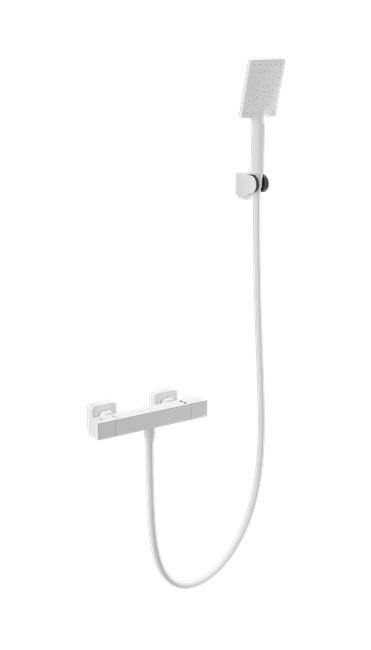 WONZON & WOGHAND Смеситель для душа с термостатом STAY 3, Белый матовый (WW-B2062-A-MW) WW-B2062-A-MW