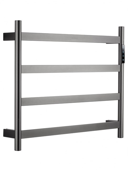 WONZON & WOGHAND Полотенцесушитель электрический ESSEN, Темный графит (WW-A404-GM) WW-A404-GM