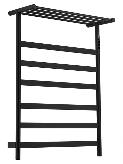 WONZON & WOGHAND Полотенцесушитель электрический ESSEN, Черный матовый (WW-A403-MB) WW-A403-MB