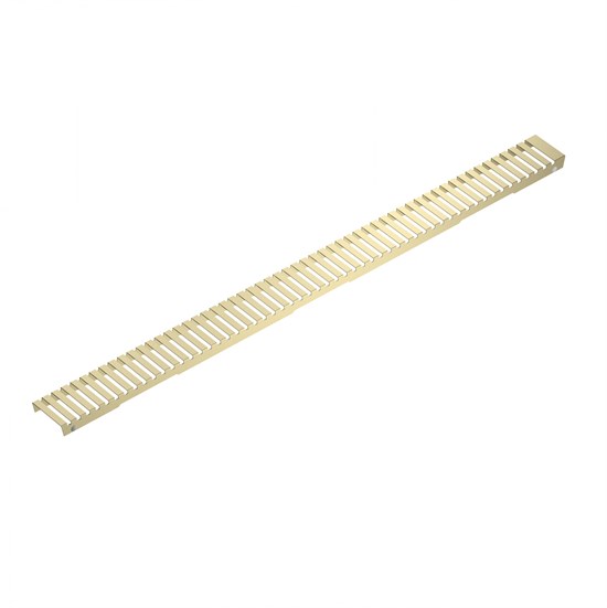 WONZON & WOGHAND Решетка для душевого трапа 90 см , Брашированное золото (WW-651900L-BG) WW-651900L-BG