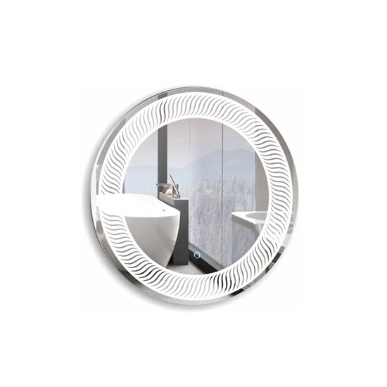 AZARIO Зеркало Марс D770 LED, LED-подсветка с диммером, сенсорный выключатель (ФР-00000939) ФР-00000939