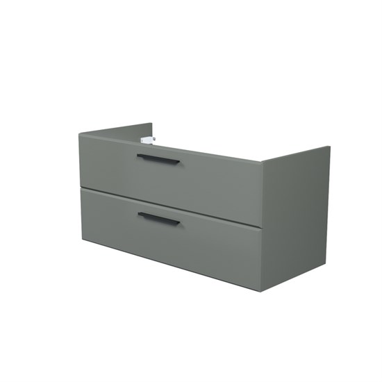 IDDIS Тумба подвесная, 100 см, серый, Слайд Икс (Слайд Икс (Slide X)), SLX10G0i95 подходит умыв. 4511000i28 SLX10G0i95