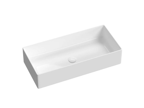 CERAMICA NOVA Раковина накладная Адель (Adele) CN6090 76x34x16 белый CN6090