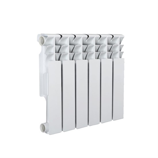 AZARIO Радиатор биметаллический BM350/80 6 секций, белый (BM350/80/6) BM350/80/6