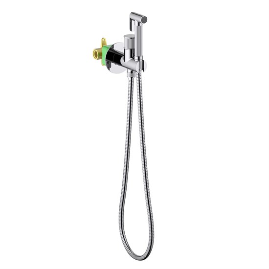 TIMO Смеситель встроенный с гигиеническим душем Luiro хром (1837/00SM) 1837/00SM