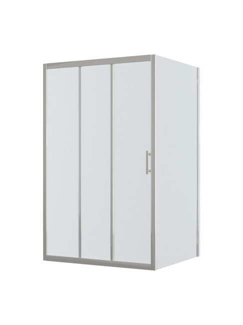 BELBAGNO Uno-195 Душевой уголок прямоугольный размер 120x90 см, двери раздвижные, профиль - хром / стекло - прозрачное UNO-195-AHF-31-120/90-C-Cr