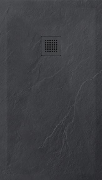 ESBANO Flat Поддон прямоугольный размер 110x90 см, антрацит ESPFT119A