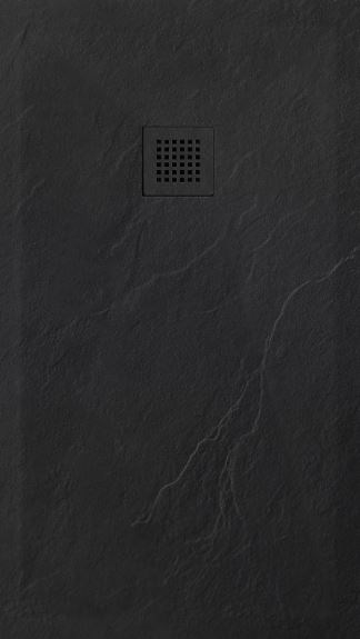 ESBANO Flat Поддон прямоугольный размер 120x90 см, черный ESPFT129B