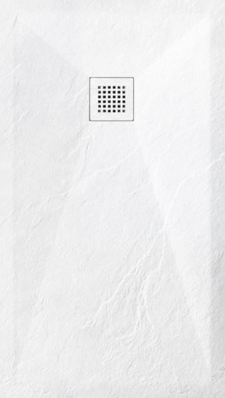 ESBANO Flat Поддон квадратный размер 100x100 см, белый ESPFT100W
