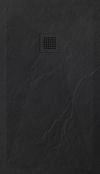 ESBANO Flat Поддон прямоугольный размер 140x90 см, черный ESPFT149B