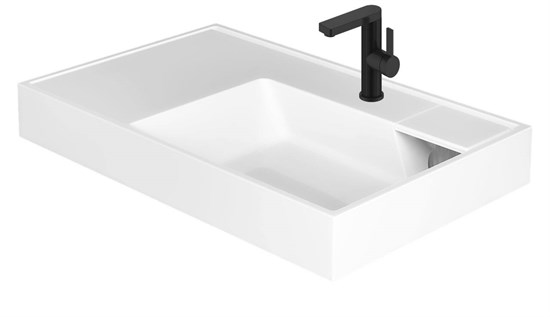 MADERA Vega  Раковина на стиральную машину ширина 80 см, цвет белый 4627173210942