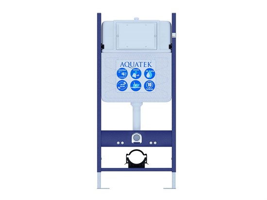 AQUATEK SET ЛИБРА T-014/INS14 (рама INS-0000014+крепеж KKI-0000002+KDI-0000014+унитаз ЛИБРА AQ1505T-00 с тонким сиденьем soft-close) SET AQUATEK ЛИБРА T-014/INS14