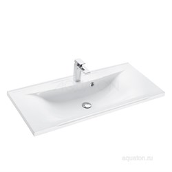 AQUATON Prime 100 Раковина из литьевого мрамора 1A702531PR010 - фото 56355