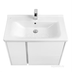 AQUATON Стоун 80  Тумба под раковину подвесная, возможно установить на ножки AQUATON Стоун 80