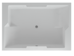 AQUATEK Дорадо Акриловая ванна на каркасе, слив-перелив в комплекте, без панели. - фото 69039
