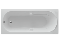 AQUATEK Лея Акриловая ванна на каркасе, слив-перелив в комплекте, без панели. - фото 69059