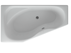 AQUATEK Медея  Акриловая ванна на каркасе, слив-перелив в комплекте, с панелью. Левая ориентация - фото 69083