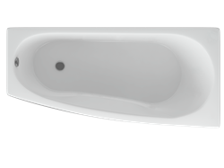 AQUATEK Пандора  Акриловая ванна на каркасе, слив-перелив в комплекте, с панелью. Правая ориентация - фото 69119