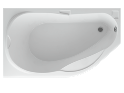 AQUATEK Таурус Акриловая ванна на каркасе, слив-перелив в комплекте, с панелью. Левая ориентация - фото 69135