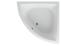 AQUATEK Юпитер Акриловая ванна на каркасе, слив-перелив в комплекте, с панелью. - фото 69158