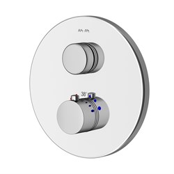 AM.PM Inspire V2.0, TouchReel смеситель для 1 потребителя с термостатом, монтируемый в стену, хр F50A75700