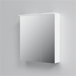 AM.PM SPIRIT 2.0, Зеркальный шкаф с LED-подсветкой, правый, 60 см, цвет: белый, глянец - фото 81893