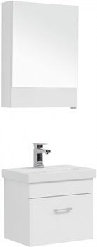 AQUANET Нота 50  Комплект мебели для ванной комнаты (Moduo Slim белый) - фото 85146