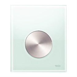 TECEloop Urinal,  стекло зеленое, клав. нерж. сталь - фото 87607