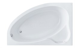 SANTEK Edera L 170х100 Ванна акриловая асимметричная, левая - фото 98167
