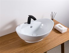 GID Раковина N9018 51107 накладная белая 59x39x21 GID-51107