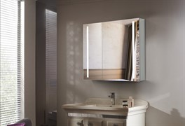 ESBANO Зеркальные шкафы с подсветкой ES-2404. Размер: 80х70х15