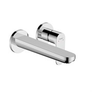 HANSGROHE 72528000 Rebris S смеситель для раковины настенный 2 отв. (внешняя часть)