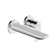 HANSGROHE 72568000 Rebris E смеситель для раковины настенный 2 отв. (внешняя часть)