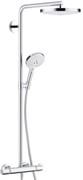 HANSGROHE Душевая система Hansgrohe Raindance Select S 240 2 jet Showerpipe хром/белый 27129400 27129400