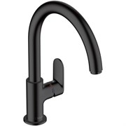 HANSGROHE Кухонный смеситель 260 однорычажный с поворотным изливом Hansgrohe Vernis Blend M35 71870670 черный