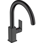 HANSGROHE Кухонный смеситель 260 однорычажный с поворотным изливом Hansgrohe Vernis Shape M35 71871670 черный