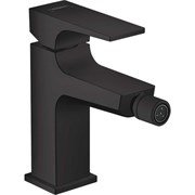 HANSGROHE Смеситель Hansgrohe Metropol для биде, однорычажный, со сливным клапаном Push-Open 32520670, матовый черный