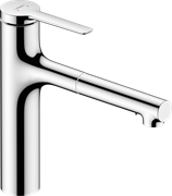 HANSGROHE Смеситель для кухни Hansgrohe Zesis M33 74801000 с вытяжным душем