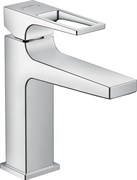 HANSGROHE Смеситель для раковины 110, однорычажный, с рукояткой-петлей, со сливным клапаном Push-Open Metropol Hansgrohe 74507000, хром