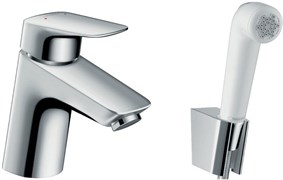 HANSGROHE Смеситель для раковины с гигиеническим душем Hansgrohe Logis 71290000