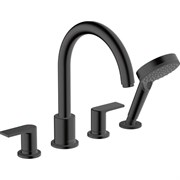 HANSGROHE Смеситель на край ванны Hansgrohe Vernis Shape 71459670 черный