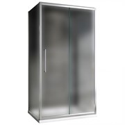 ABBER Душевой уголок  Schwarzer Diamant AG30110MH-S70M-S70M, размер 110x70 см, двери раздвижные, стекло 6 мм AG30110MH-S70M-S70M