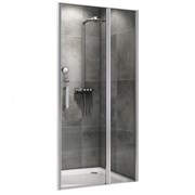 ABBER Душевая дверь  Sonnenstrand AG04100S, ширина 100 см, двери распашные, стекло 6 мм AG04100S
