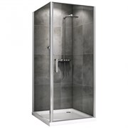 ABBER Душевой уголок  Sonnenstrand AG04060-S100, размер 60x100 см, двери распашные, стекло 6 мм AG04060-S100