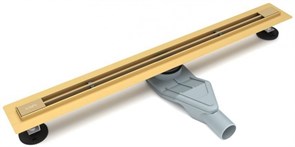 ESBANO Slim Желоб щелевой 800 мм, золотой матовый S-LINE-80SG