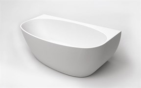 BELBAGNO Ванна акриловая без перелива BB83-1700-W0, пристенная, размер 170х80 см, белая BB83-1700-W0