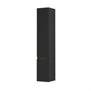 AM.PM M85ACHR0306BM X-Joy, шкаф-колонна, подвесной, правый, 30 см, цвет: черный матовый
